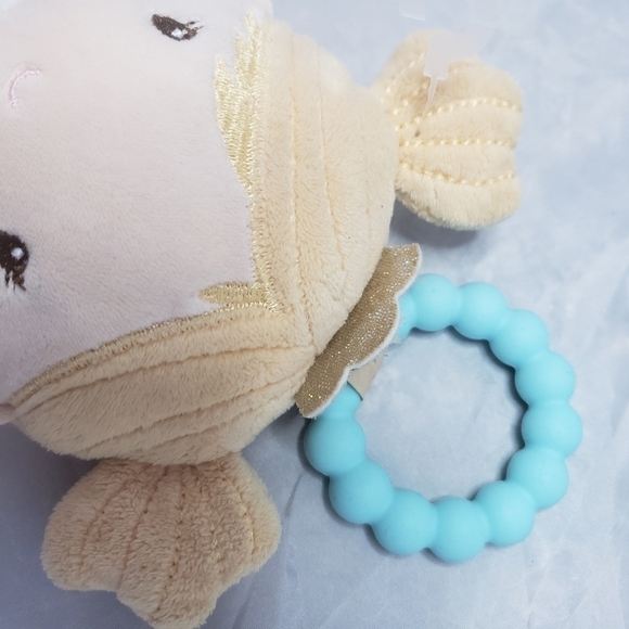 Douglas Baby Princess Doll Lovie Lovey Pink Blonde Girl with Teether Comfort EUC - Picture 4 of 11